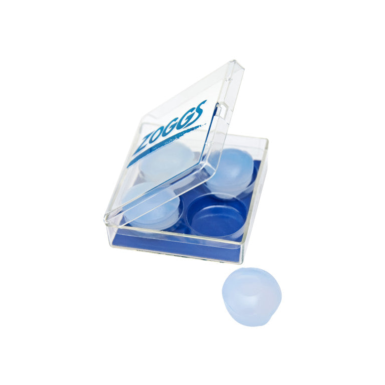 Zoggs Silicone Ear Plugs Clear