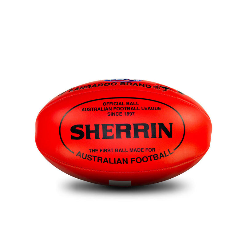 Sherrin Soft Touch Junior AFL Ball - Red