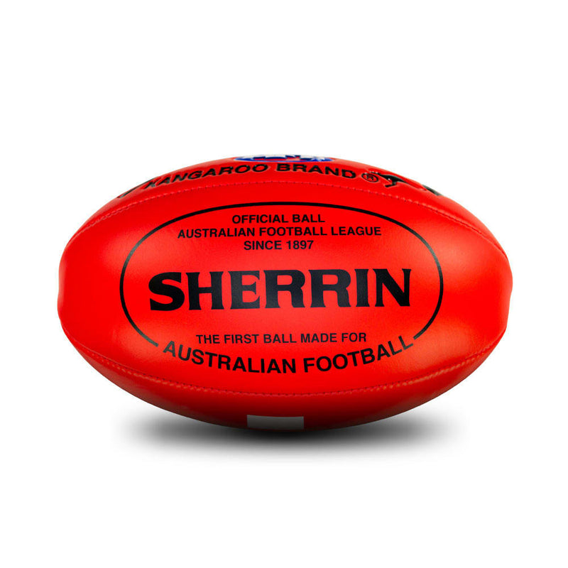 Sherrin SoftTouch Youth AFL Ball - Red