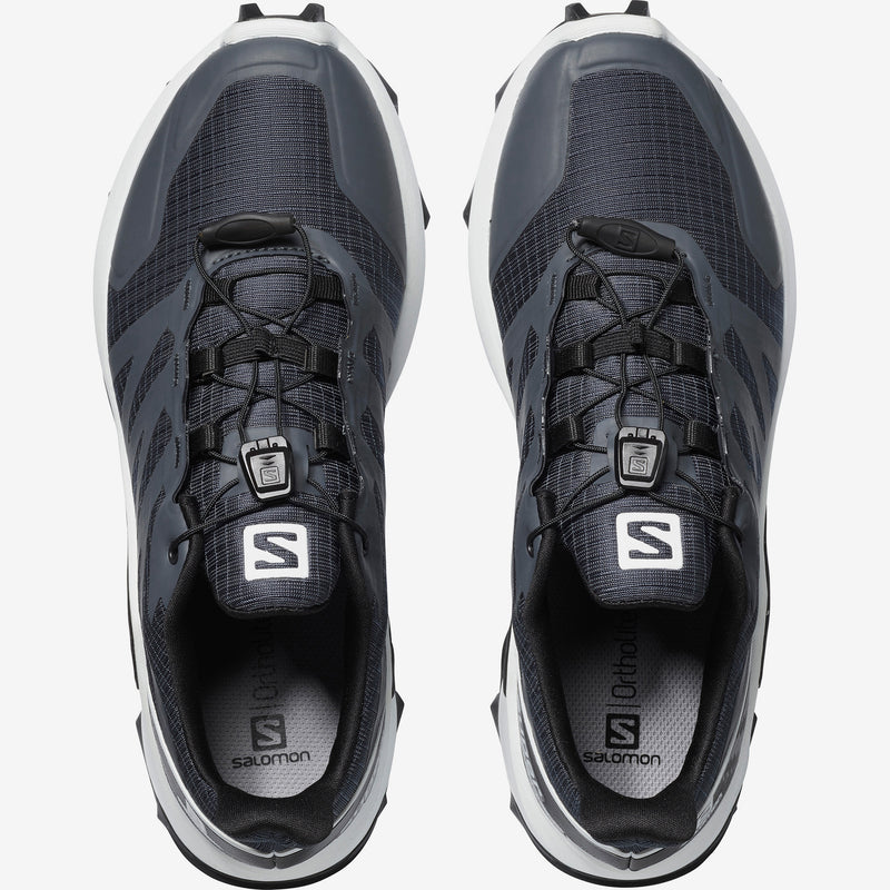 Salomon Supercross Womens Trail Running Shoes -India Ink/White/Black_409298