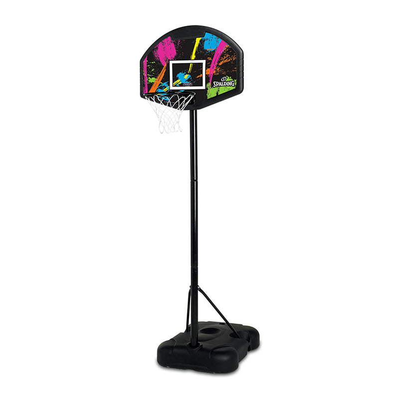 Spalding Marble Youth 32in Fan Portable Basketball System