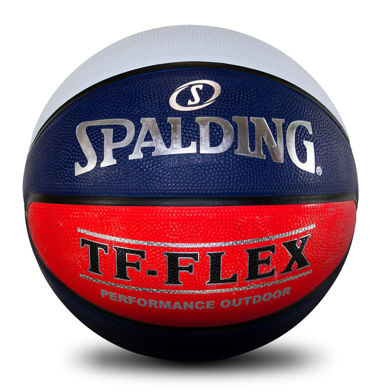 Spalding TF-Flex Size 5 Outdoor Basketball - Red