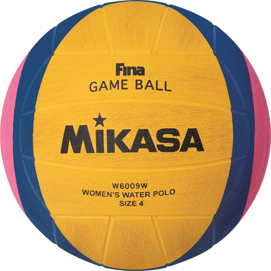 Mikasa W6009W Fina Official Womens Sz 4 Water Polo Ball