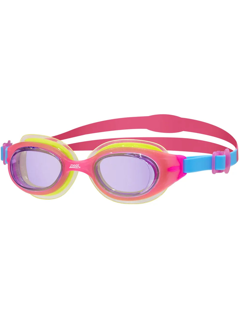 Zoggs Little Sonic Air Swim Goggles-Pink/Blue/Tint