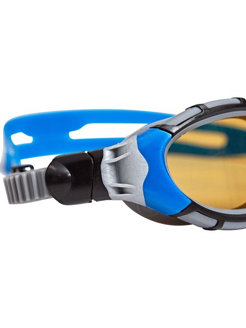 Zoggs Predator Flex Regular Polarized Ultra Swim Goggles - Black/Blue/Copper