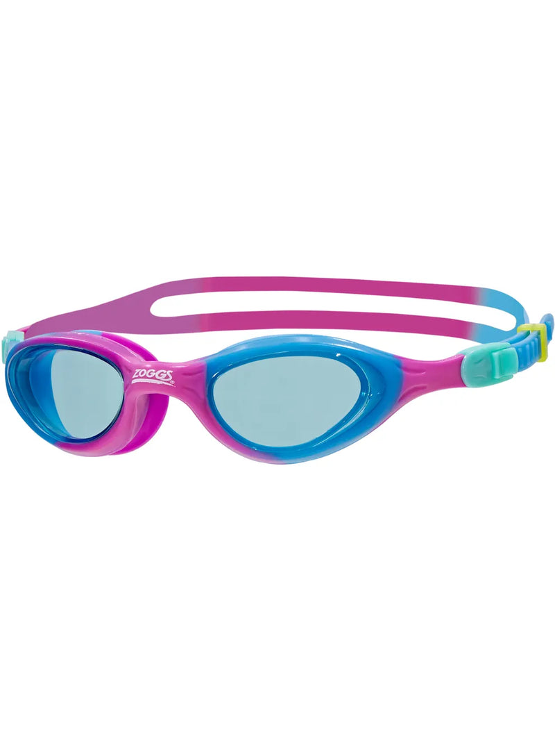 Zoggs Super Seal Junior Swim Goggles-Red/Blue/Green/Tint